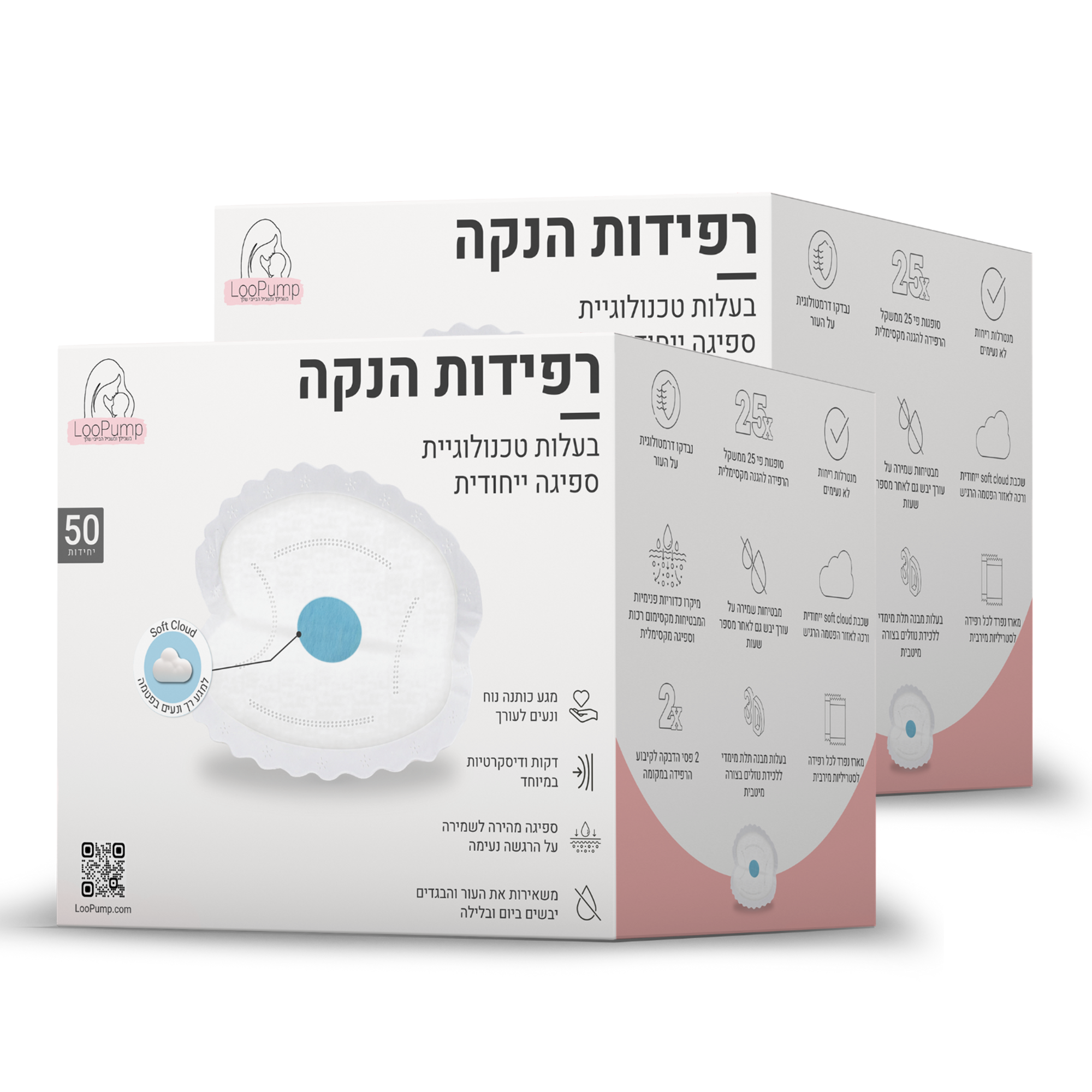 רפידות הנקה LooPump